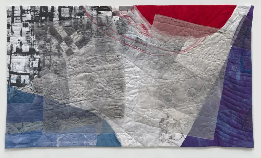 Transformation 4 fiber art by Dominie Nash