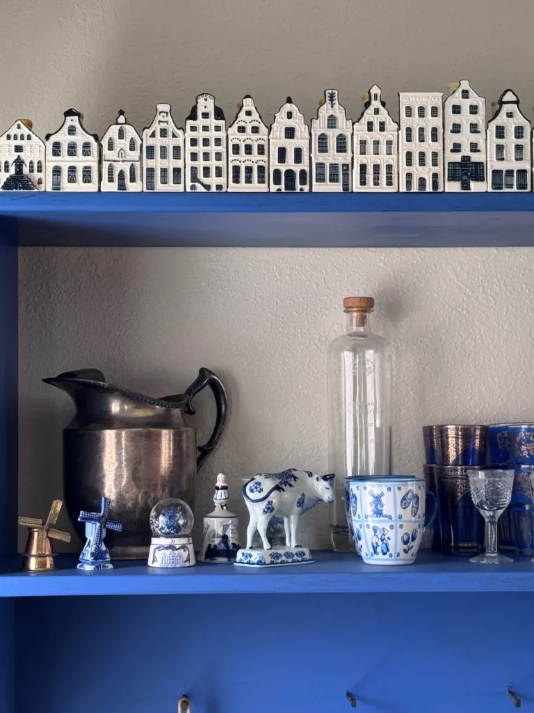 Irmgard Geul Dutch collection in her studio