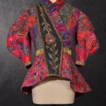 Dichotomy of Red fiber art by Kathy Knapp