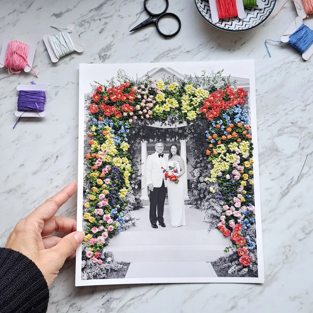 Spotlight: Katia Herrera, Photo Embroidery