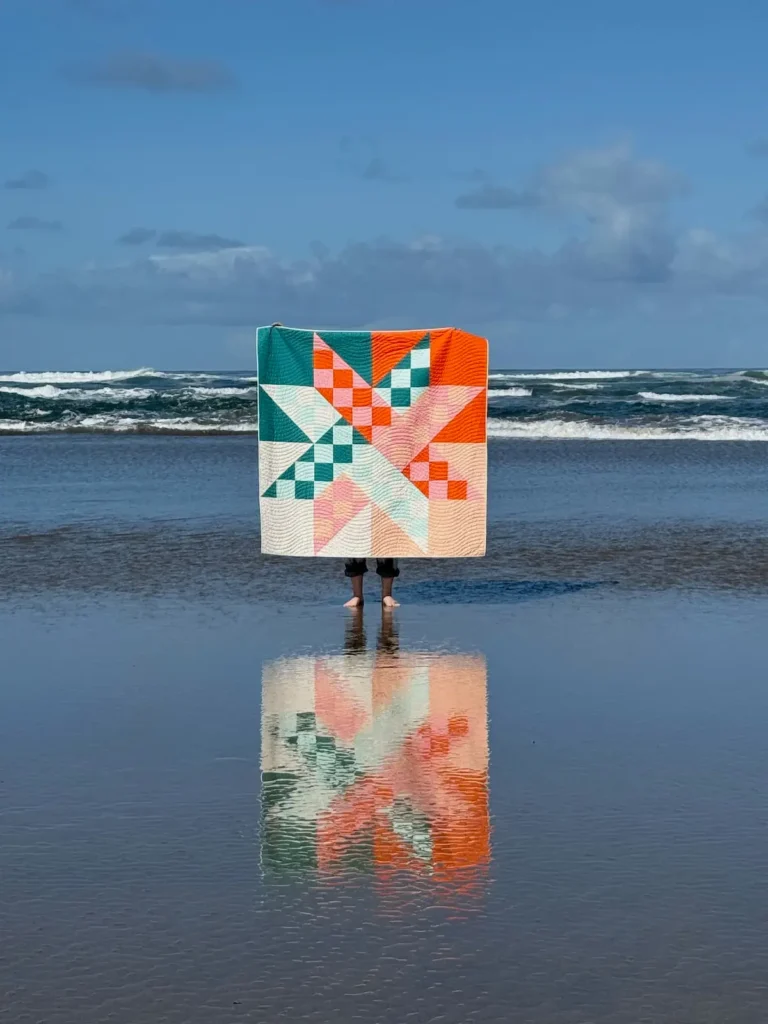 California Stars quilt by Michelle Freedman