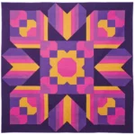 Groove is in the Heart quilt by Michelle Freedman