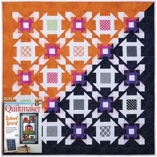Nevermore Flats quilt by Michelle Freedman