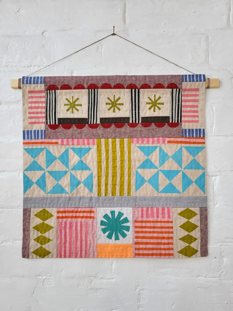 Wall hanging by Miesje Chafer