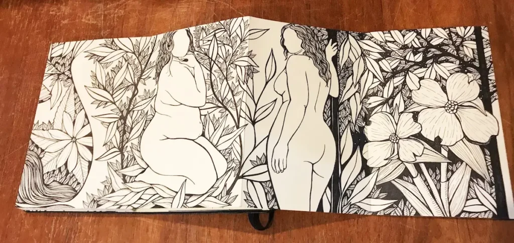 Accordion 1 drawing by Nikki May