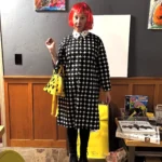 Qristy Kurtz in her halloween costume