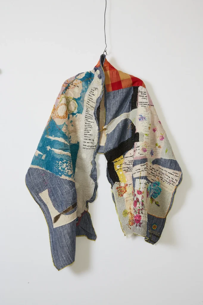 Woven scarf by Debby Weiss