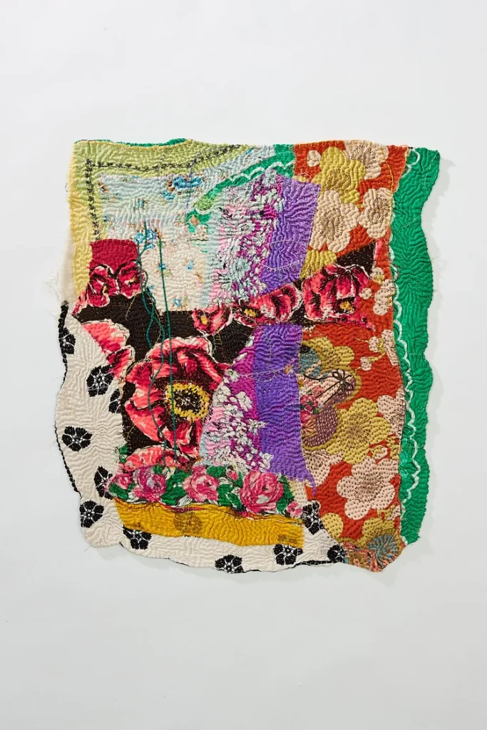Slow stitching by Debby Weiss