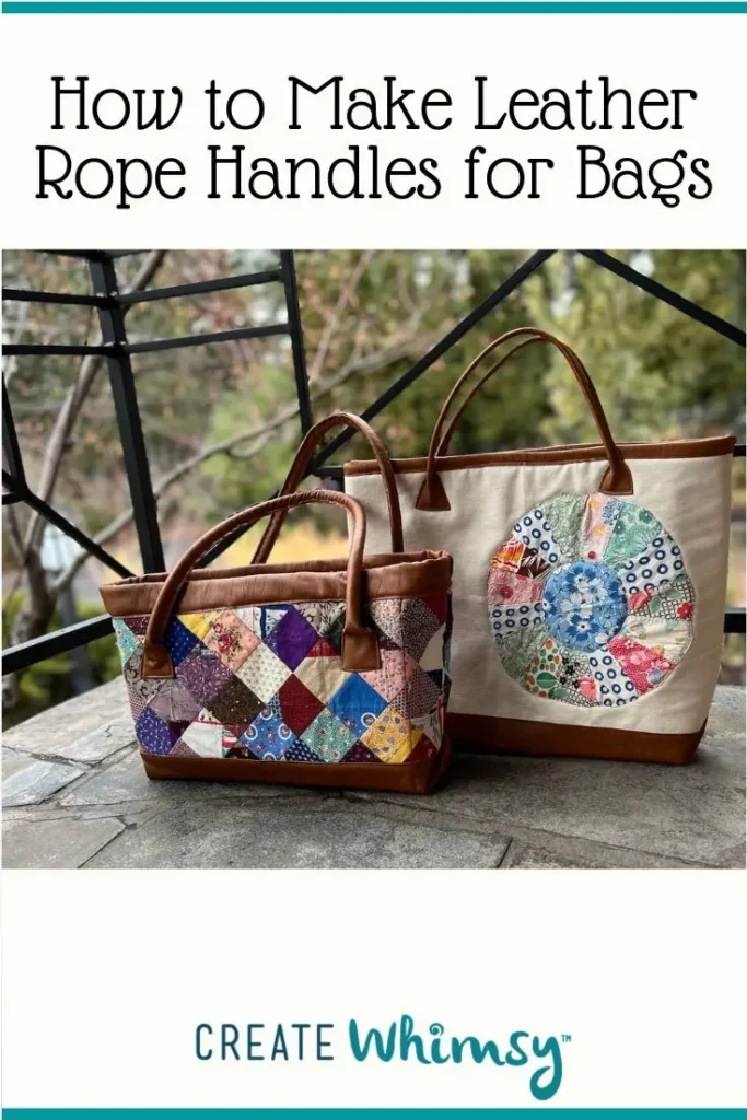 Leather handle Pinterest Image 2