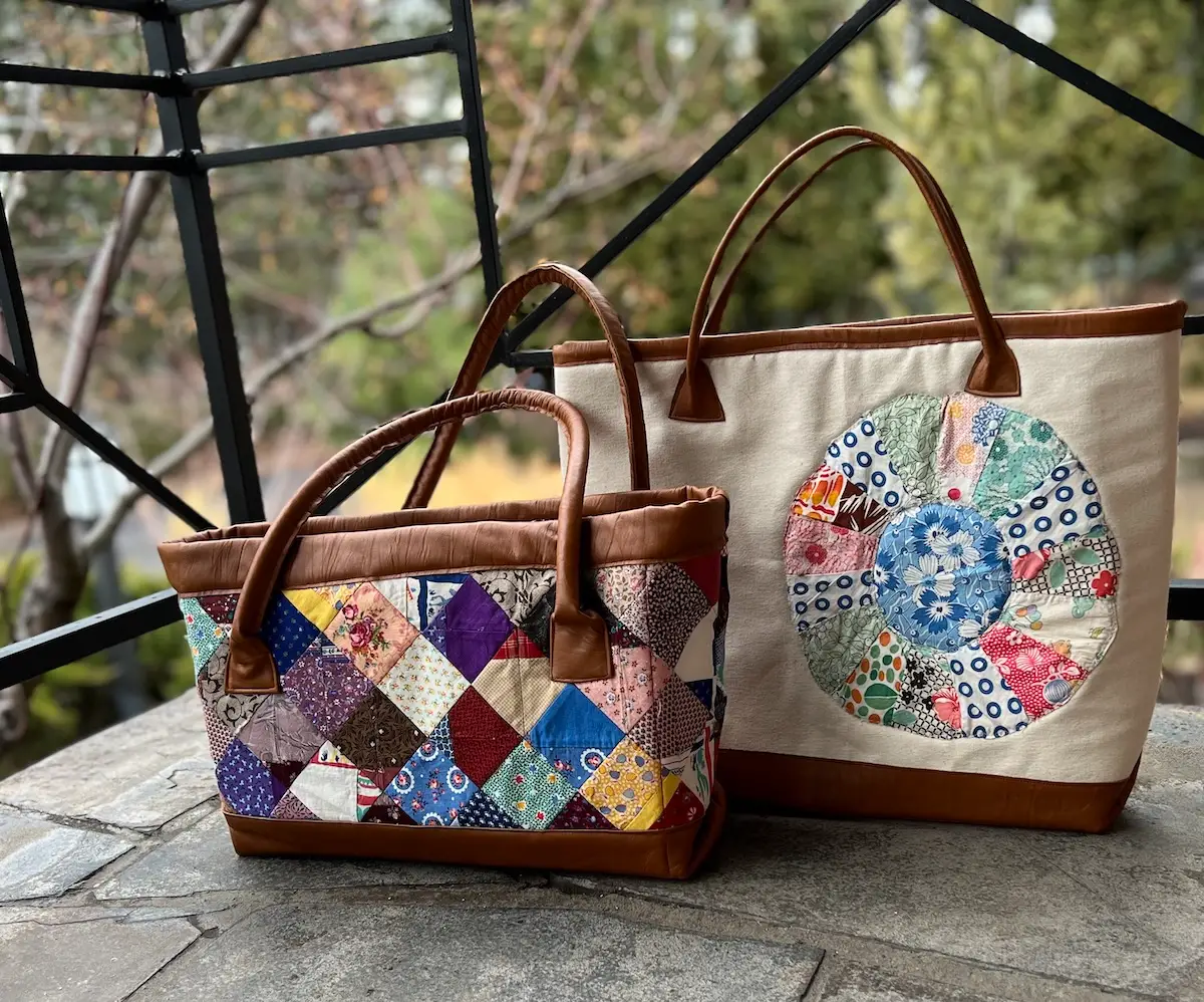 How to Make a Leather Wrapped Rope Handle for a Bag