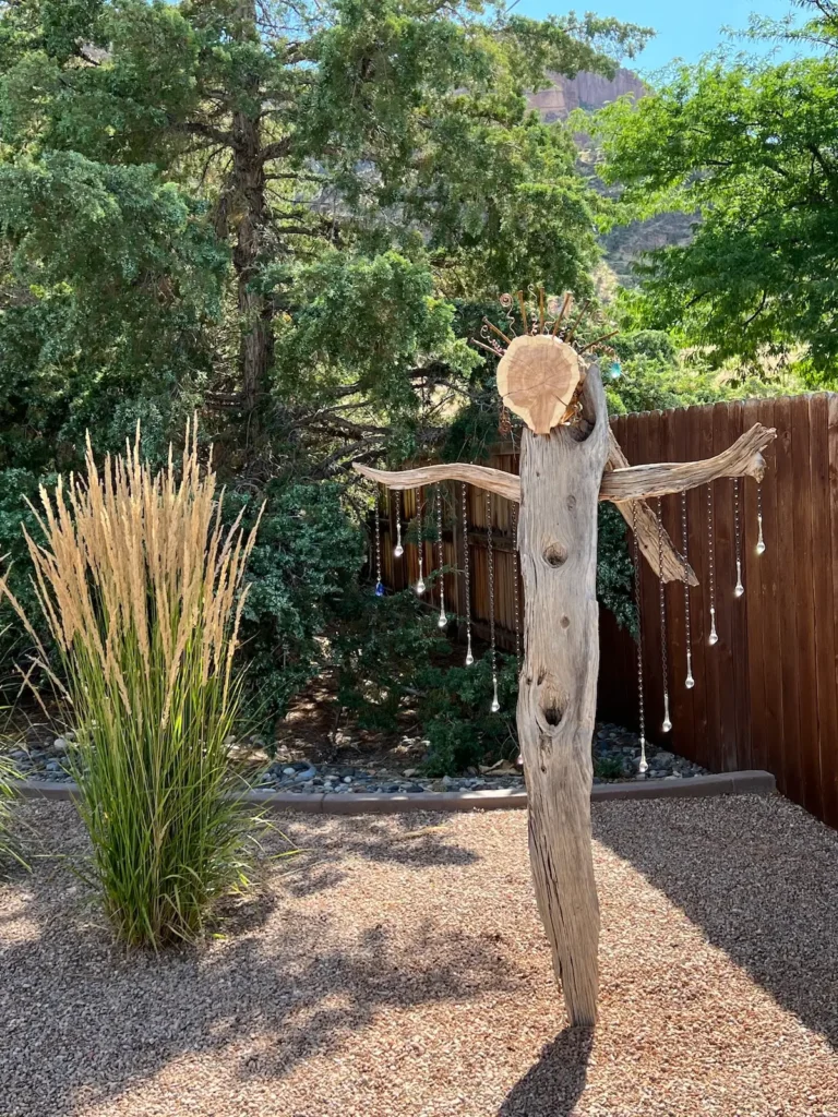 Goddess Tree sculptural art by Nancy Dobson
