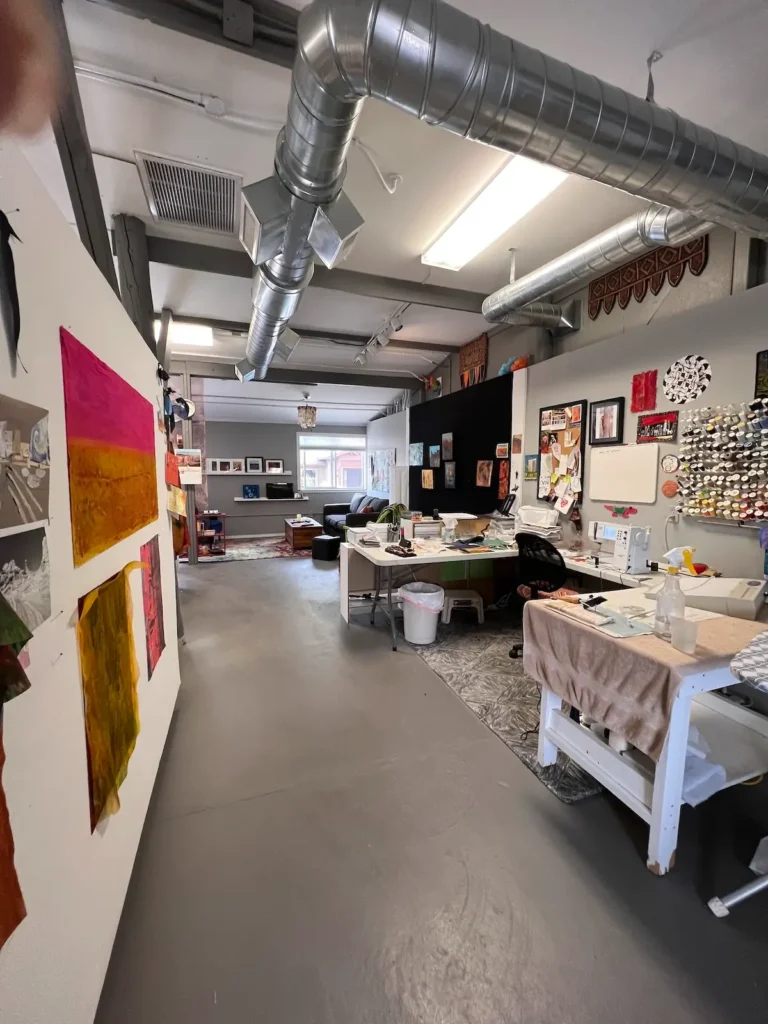 Nancy Dobson studio view 1