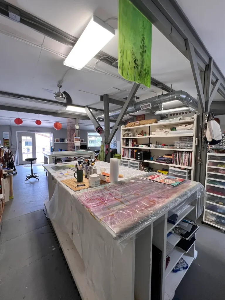 Nancy Dobson studio view 2