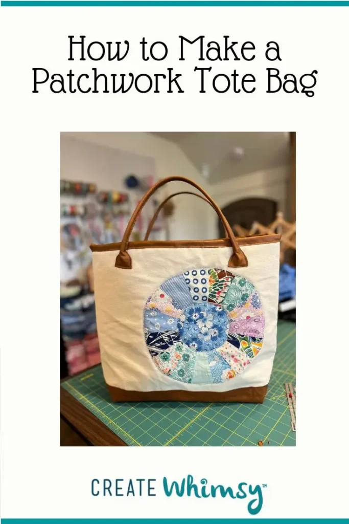 Patchwork Tote Pinterest Image 1