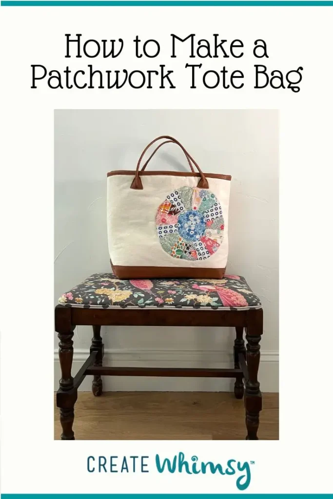 Patchwork Tote Pinterest Image 2