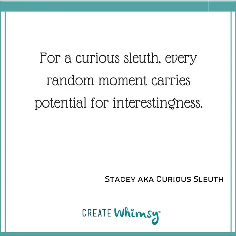 Stacey aka Curious Sleuth quote