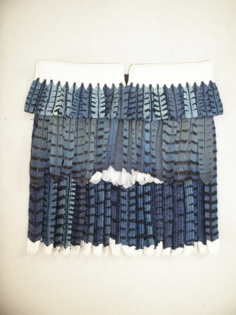 Blue Jay - On Decline, detail 2 by Susan Martin Maffei