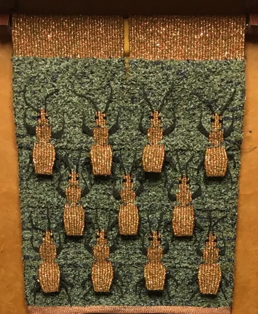 Beller's Ground Beetle detail 2 by Susan Martin Maffei