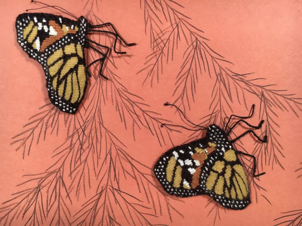 Monarch - on decline, detail 5 by Susan Martin Maffei