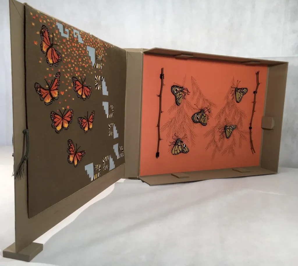 Monarch - on decline, right side view by Susan Martin Maffei