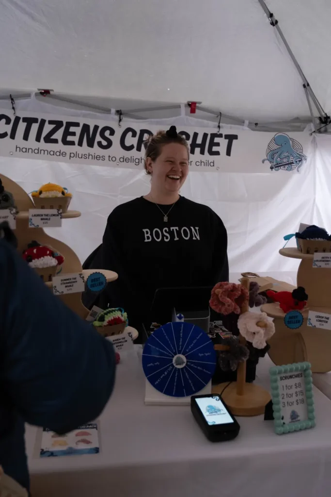 Avery Tronson at a both