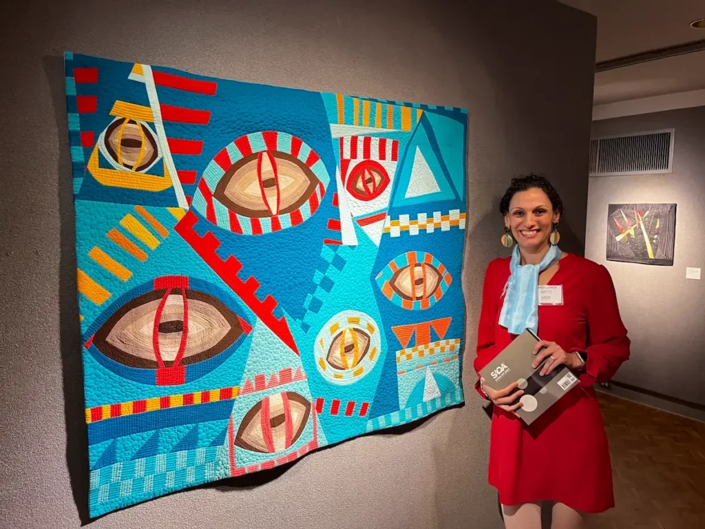 Candi Lennox with Soul Spies at The Texas Quilt Museum in La Grange, Texas