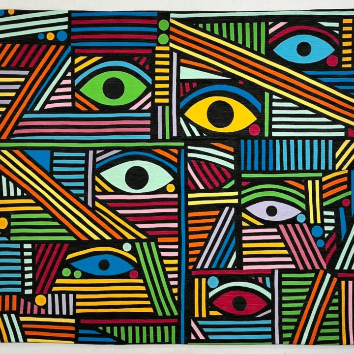 Urban Jungle quilt by Candi Lennox