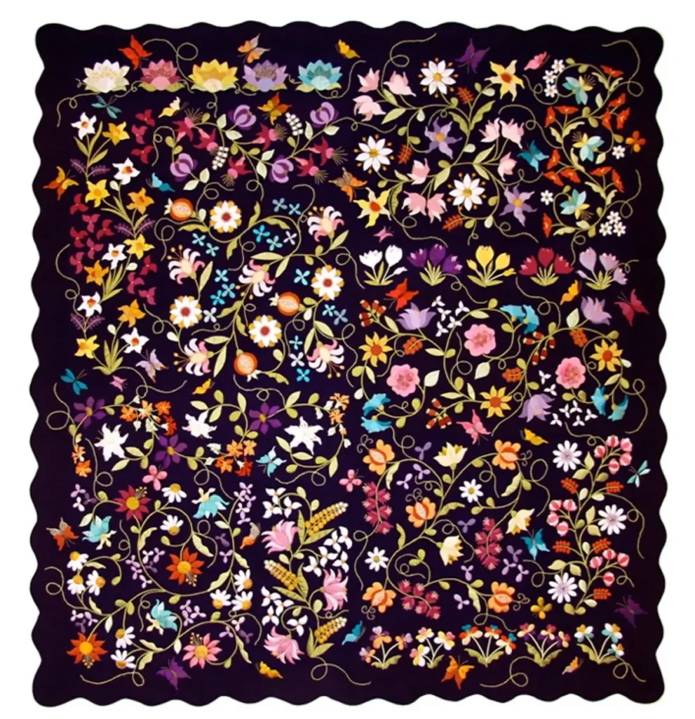 Euphoria quilt by Deborah Kemball
