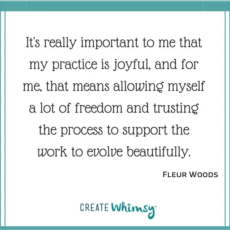 Fleur Woods quote