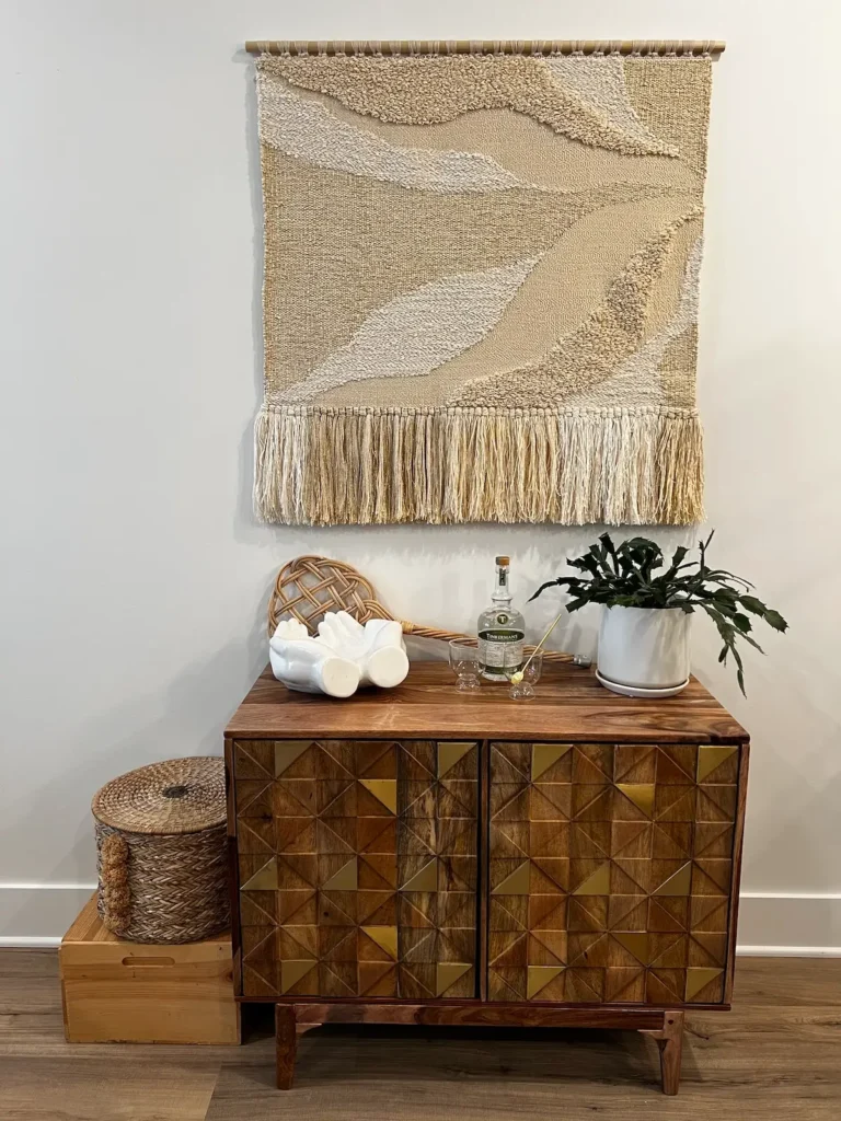 Commissioned Tapestry for Melenie by Karen Fuller