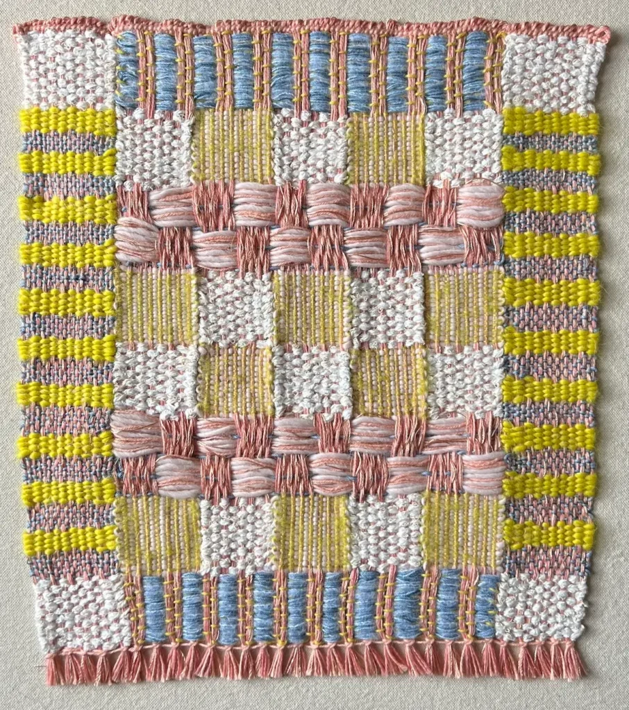 Woven Checkerboard by Karen Fuller