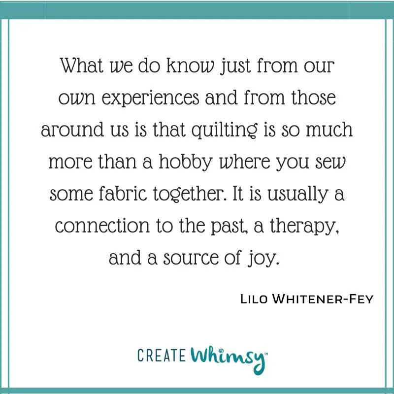 Lilo Whitener-Fey quote