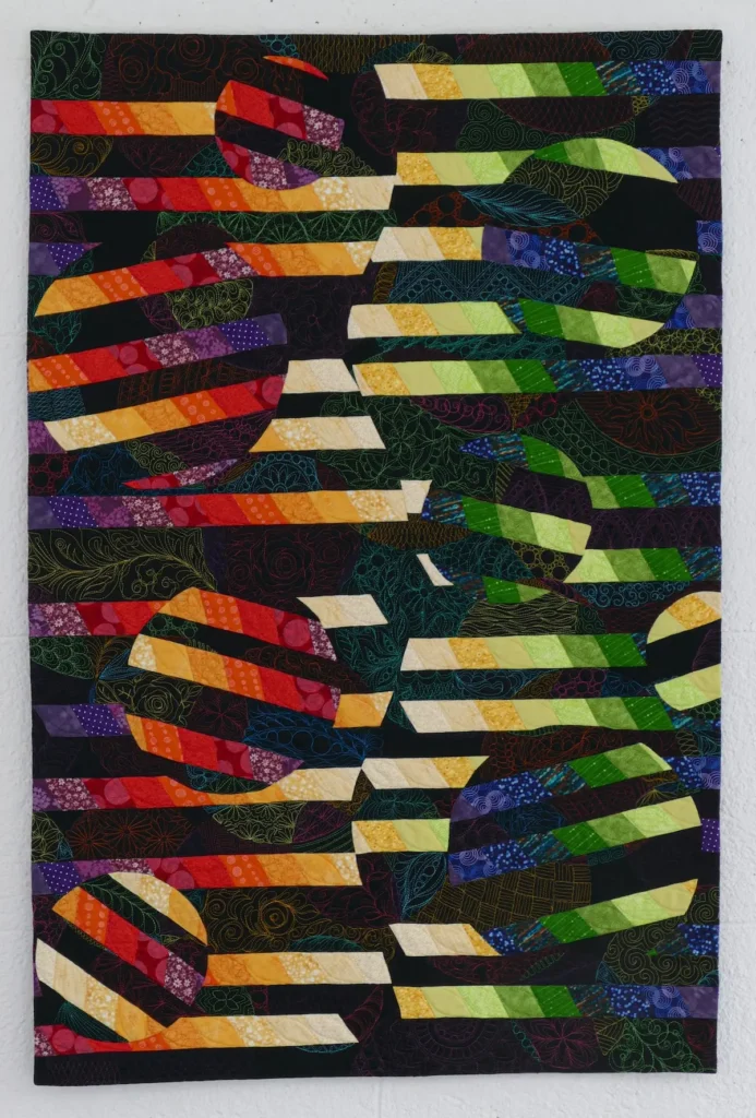 Intersection quilt by Tomomi McElwee