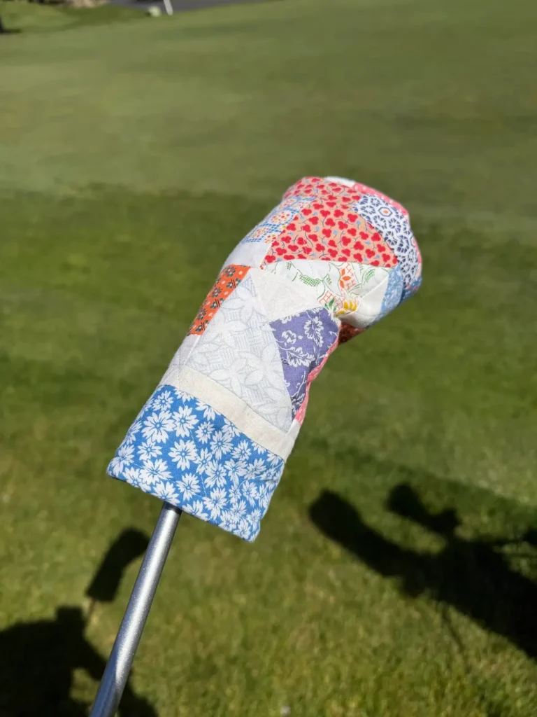 Golf club covers on course 6