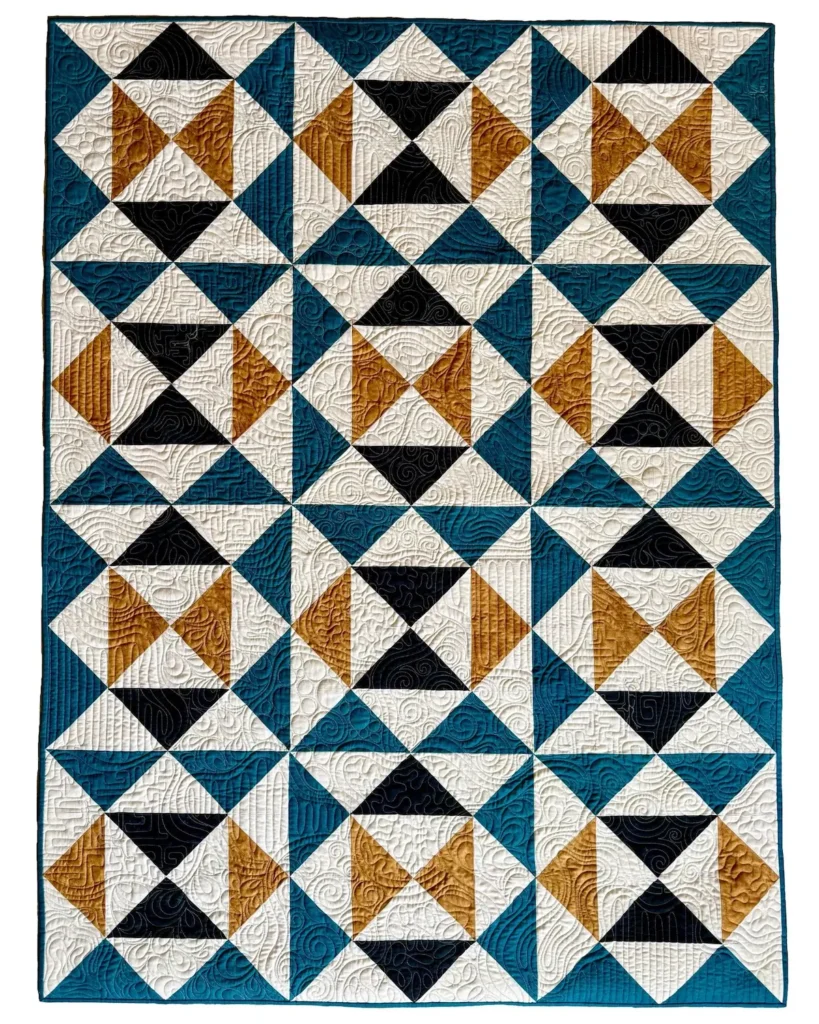 The Dead Sea quilt by Leanne McGiveron