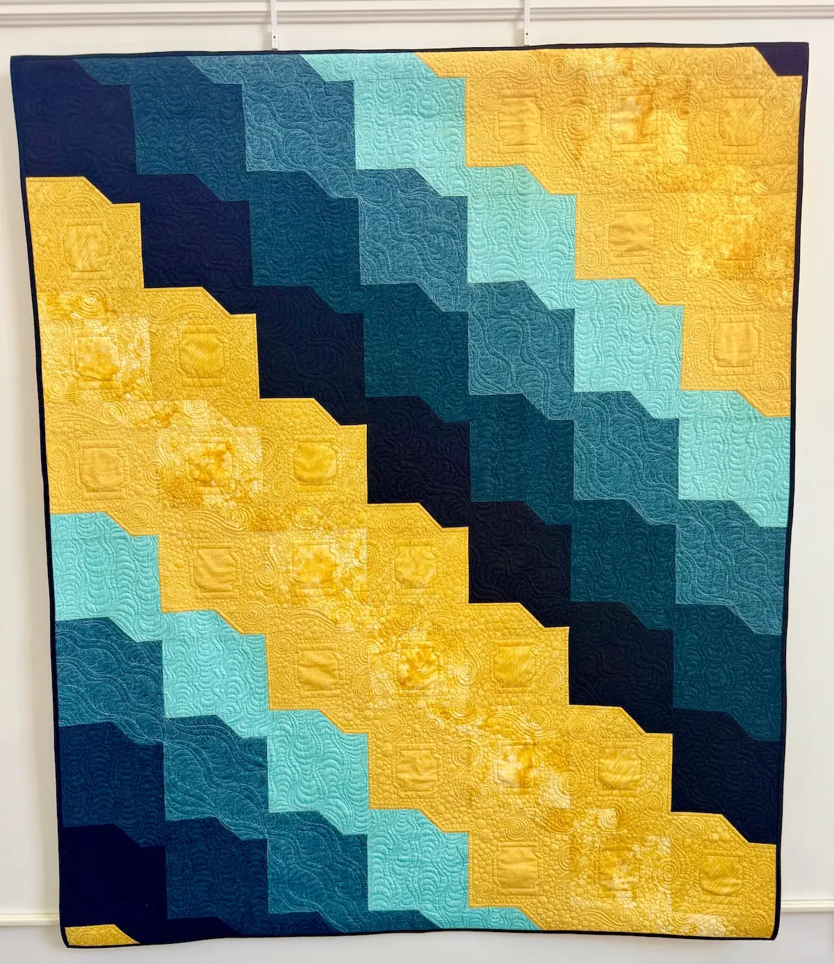 Endemic quilt by Leanne McGiveron
