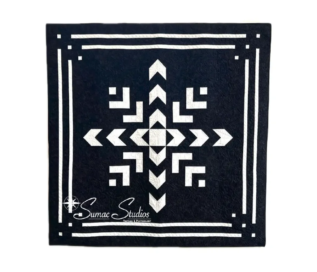 Oren Harbour quilt by Leanne McGiveron