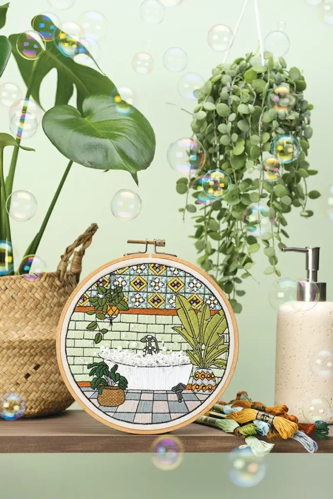 Bubble bath book project by Penny Dowdell