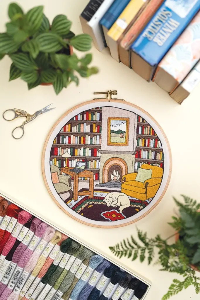 Library book project by Penny Dowdell