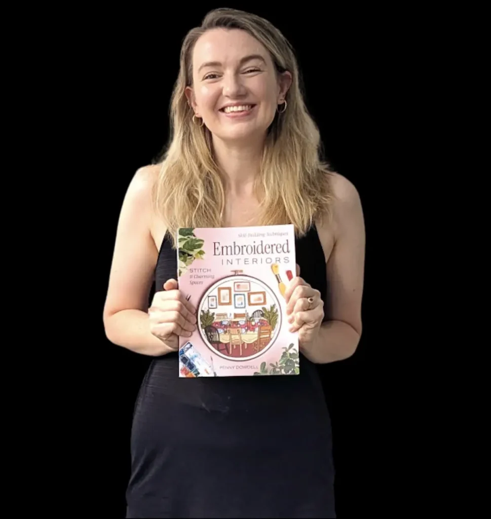 Penny Dowdell with her new book