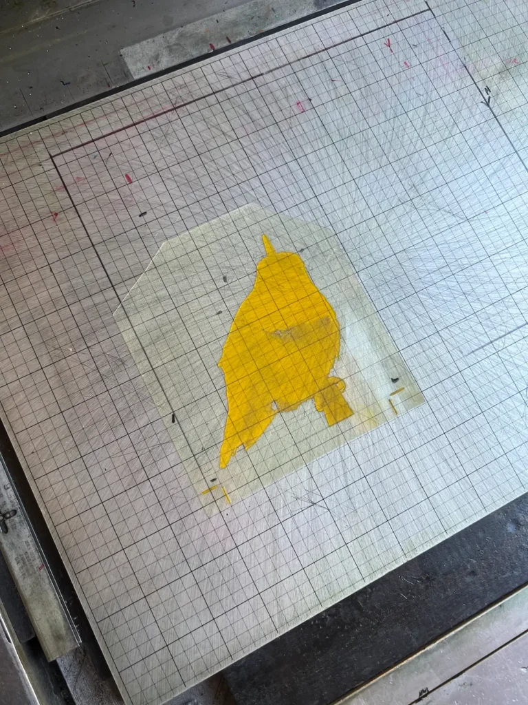 Printing the hummer 1 by Rebecca Chamlee