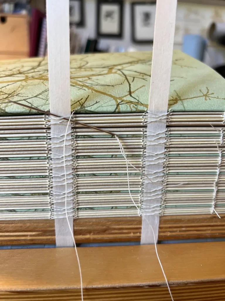 Sewing the Listen books by Rebecca Chamlee