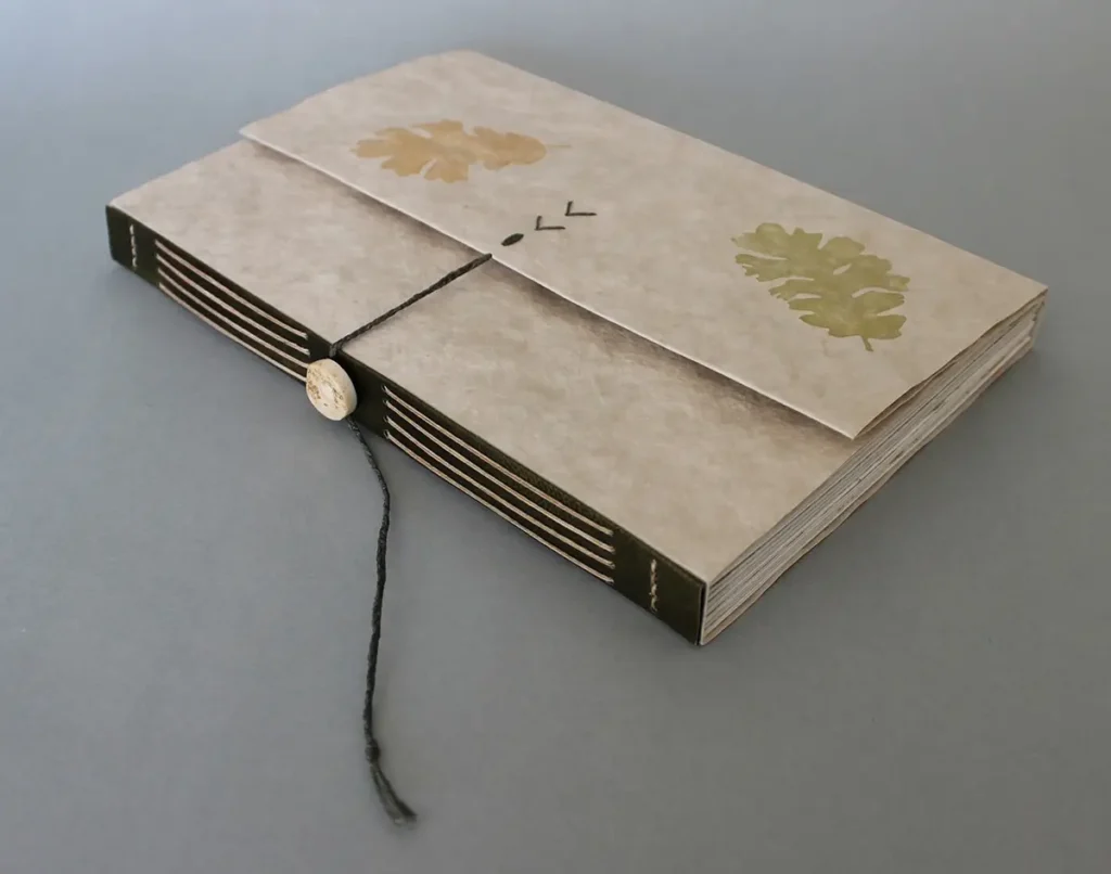 Finished book with cover Where Stucco Meets by Rebecca Chamlee