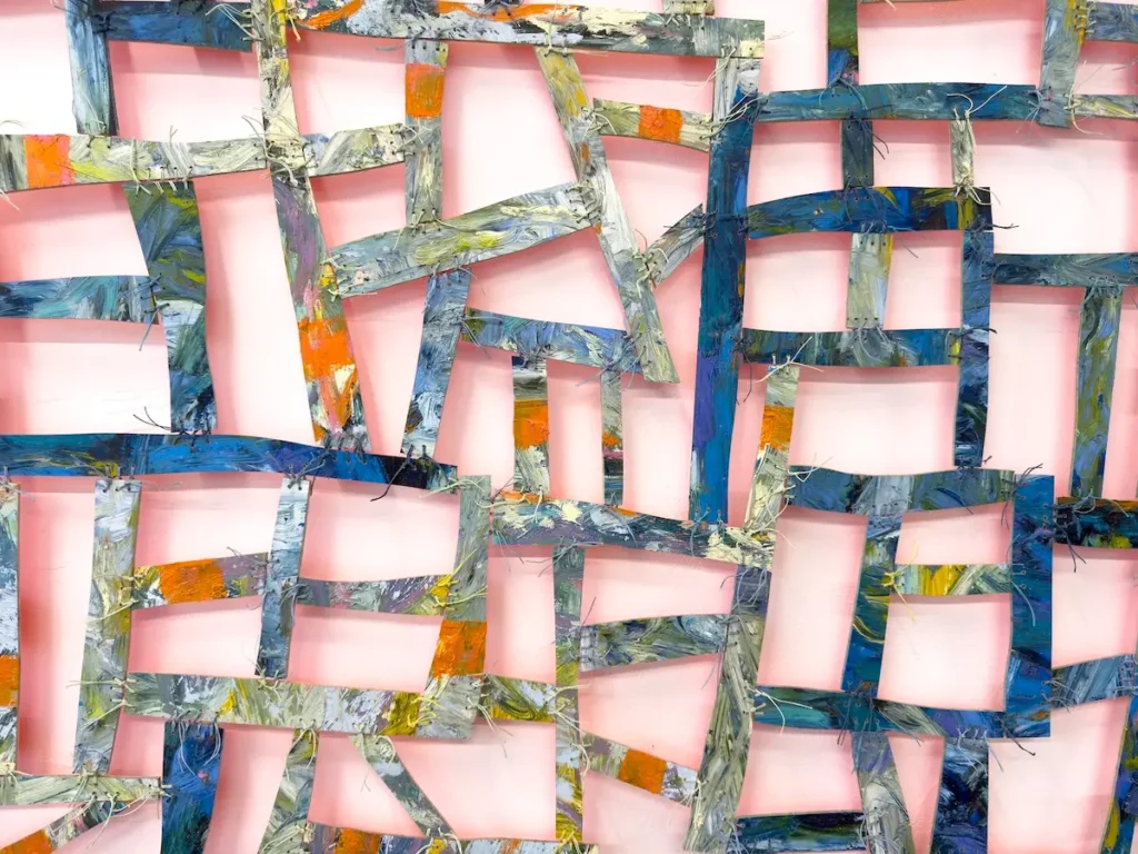 Detail of Harum Scarum art by Susan Stover