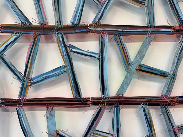 Detail of Parlance art by Susan Stover