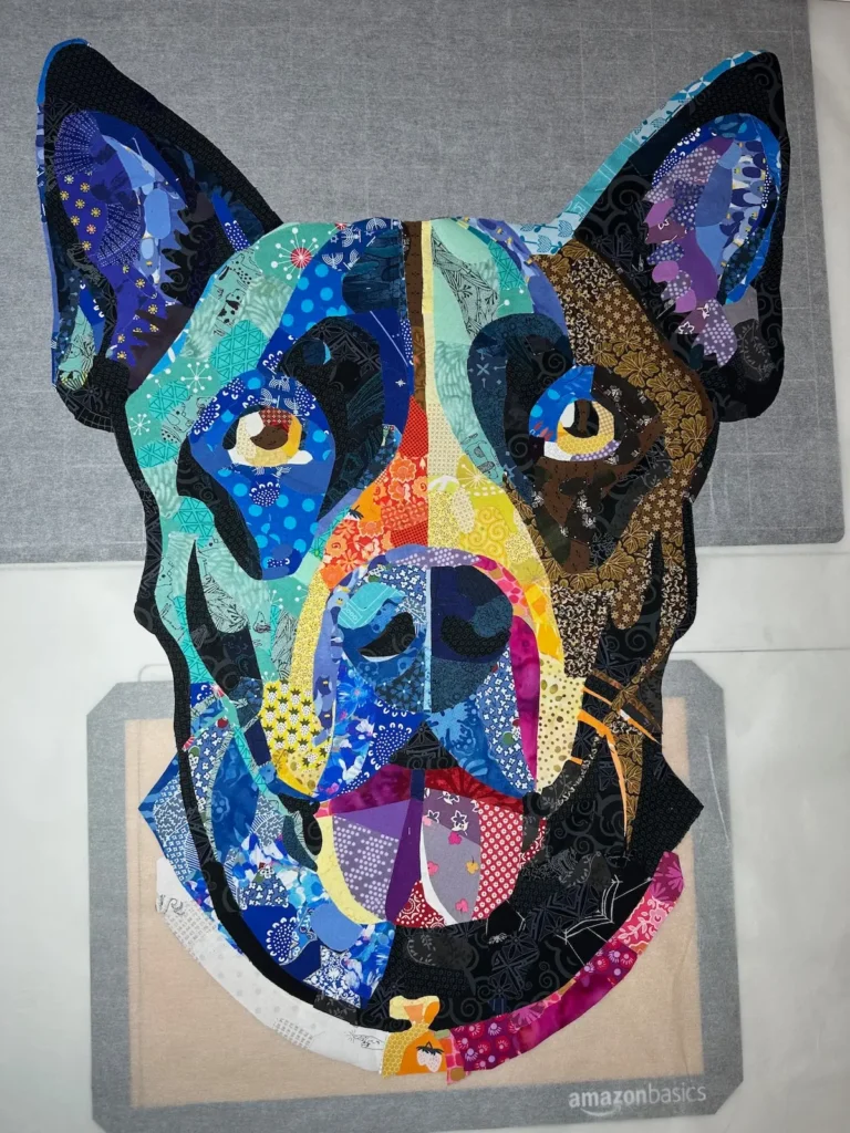 Abstract Dog by Theresa Benson