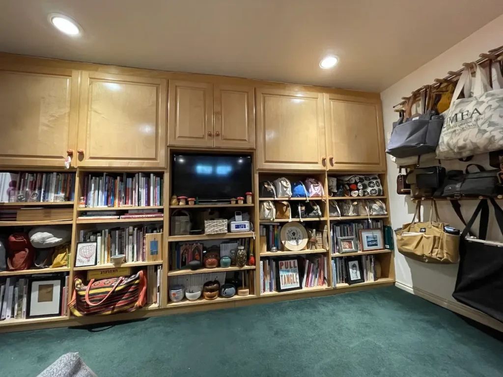 Virginia Catherall knitting storage