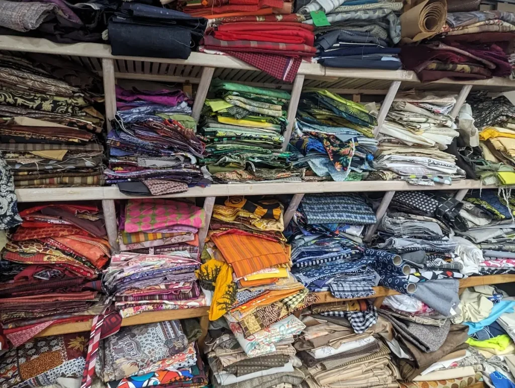 Andrea Finch fabric stash