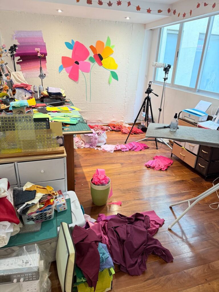 View of Carolina Oneto studio during the day