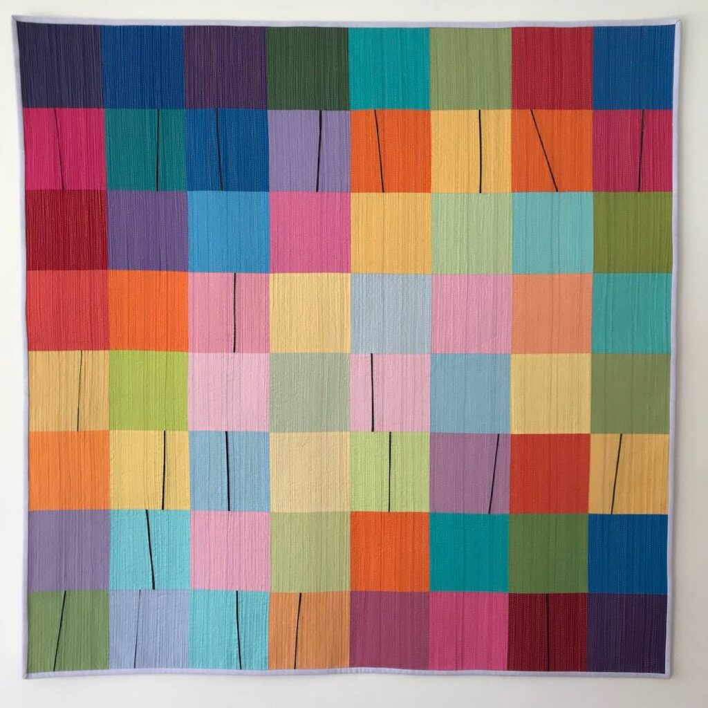 Igualdad quilt by Carolina Oneto
